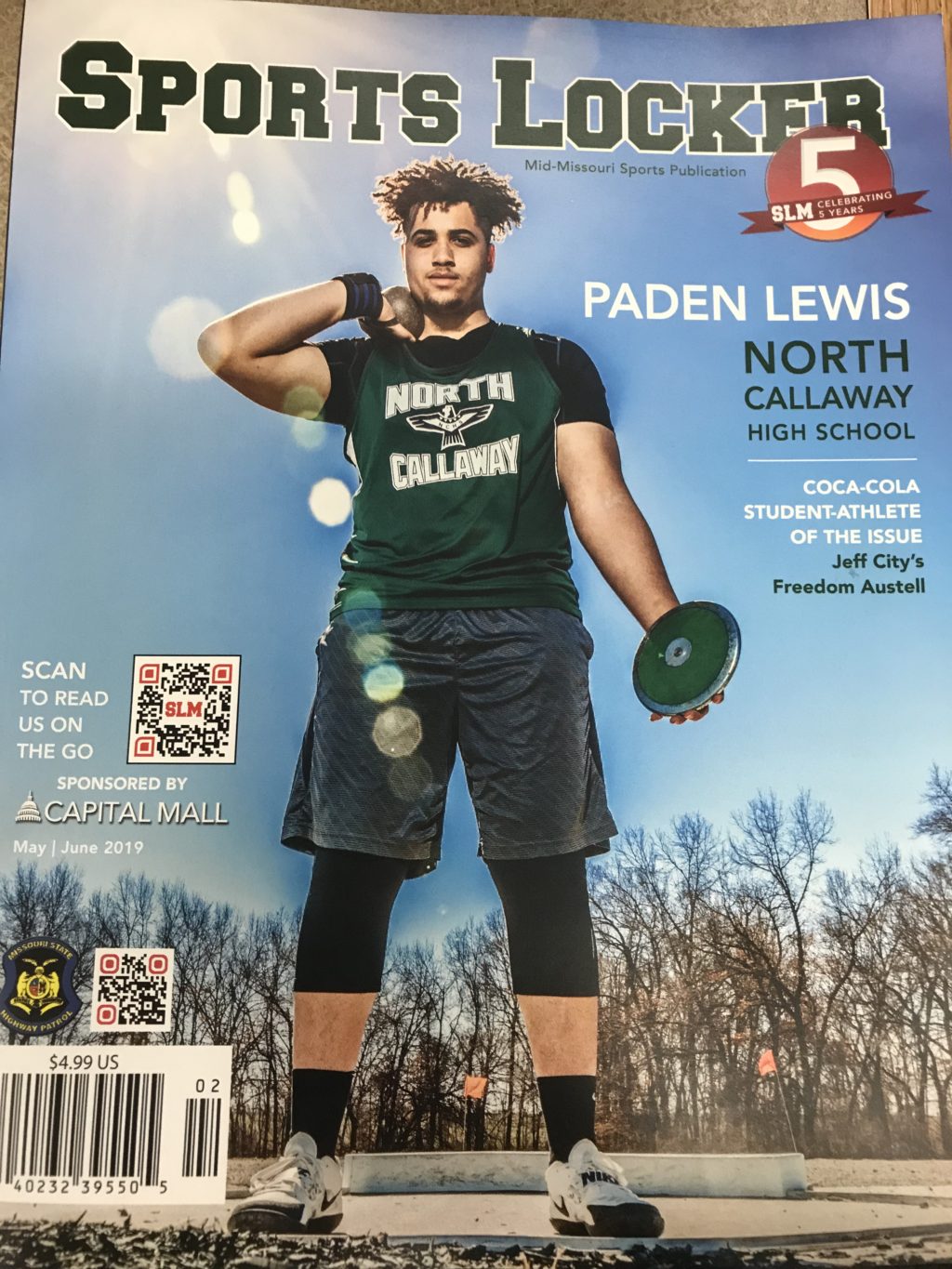 TBird Makes Cover of Sports Locker Magazine! Thunderbirdproud