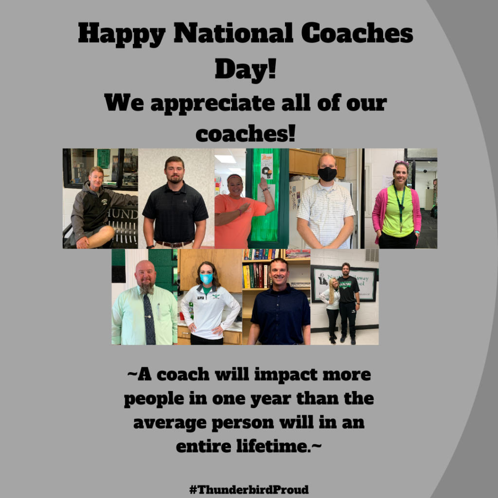 It’s National Coaches Day! Thunderbirdproud